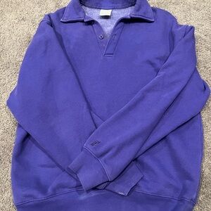 TNA Cozy Purple Fleece Pullover